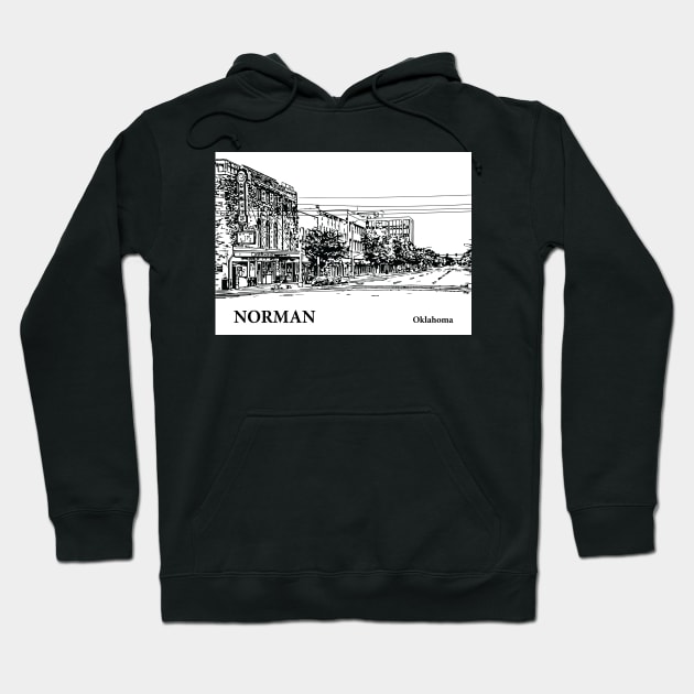 Norman Oklahoma Hoodie by Lakeric